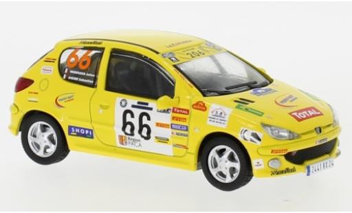 Coche miniatura Peugeot 206 1/43 IXO XS No.66 Terre de Provence 2006 S.Ogier/J.Ingrassia Peugeot 206 1/43 IXO XS No.66 Terre de Provence 2006 S.Ogier/J.Ingrassia coche miniatura