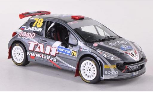 Peugeot 207 1/43 IXO S2000 No.78 Romo Rallye Finnland 2009 coche miniatura
