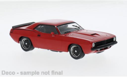 Coche miniatura Plymouth Barracuda 1/43 IXO rojo 1970 1:43 Plymouth Barracuda 1/43 IXO rojo 1970 1:43 coche miniatura