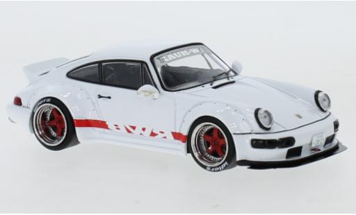 Coche miniatura Porsche 964 RWB 1/43 IXO 911 () RWB blanco/Dekor RAUH-Welt Porsche 964 RWB 1/43 IXO 911 () RWB blanco/Dekor RAUH-Welt coche miniatura