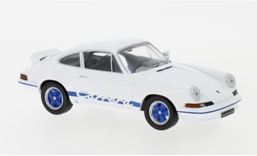 Coche miniatura Porsche 911 RS 1/43 IXO Carrera RS 2.7 blanco/azul 1973 Porsche 911 RS 1/43 IXO Carrera RS 2.7 blanco/azul 1973 coche miniatura
