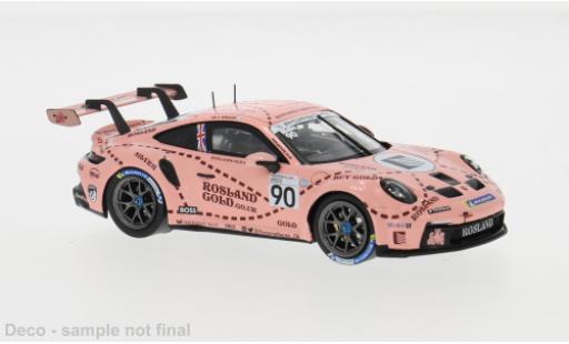 Porsche 992 GT3 1/43 IXO 911 Cup  Cup Brands Hatch 2023 #90 1:43 coche miniatura
