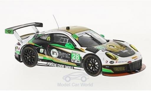 Coche miniatura Porsche 991 GT3 R 1/43 IXO 911 GT3 R No.28 24h Daytona 2017 C.de Quesada/D.Morad/J.Lazare/M.de Quesada Porsche 991 GT3 R 1/43 IXO 911 GT3 R No.28 24h Daytona 2017 C.de Quesada/D.Morad/J.Lazare/M.de Quesada coche miniatura