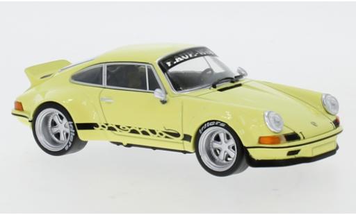 Porsche 911 1/43 IXO RWB amarillo coche miniatura