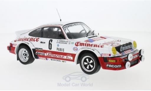 Coche miniatura Porsche 930 SC 1/18 IXO 911 SC No.6 Almeras Eminence Rallye WM Rally Monte Carlo 1982 B.Waldegard/H.Thorszelius Porsche 930 SC 1/18 IXO 911 SC No.6 Almeras Eminence Rallye WM Rally Monte Carlo 1982 B.Waldegard/H.Thorszelius coche miniatura
