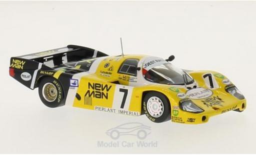 Coche miniatura Porsche 956 1984 1/43 IXO B No.7 New Man 24h Le Mans 1984 K.Ludwig/H.Pescarolo/S.Johansson Porsche 956 1984 1/43 IXO B No.7 New Man 24h Le Mans 1984 K.Ludwig/H.Pescarolo/S.Johansson coche miniatura