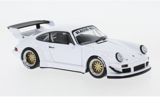 Porsche 930 RWB 1/43 IXO RWB blanco coche miniatura