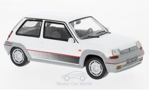 Coche miniatura Renault 5 1/43 IXO GT Turbo blanco 198 Renault 5 1/43 IXO GT Turbo blanco 198 coche miniatura