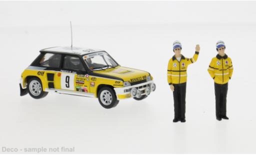 Coche miniatura Renault 5 1/43 IXO Turbo No.9 Rally Monte Carlo 1981 1:43 Renault 5 1/43 IXO Turbo No.9 Rally Monte Carlo 1981 1:43 coche miniatura