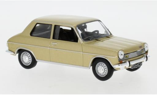 Simca 1100 1/43 IXO Special gold 1970 coche miniatura