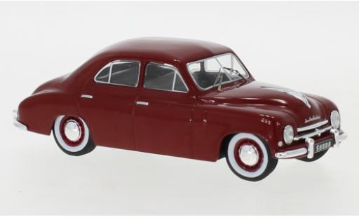 Skoda 120 1/43 IXO 0 rojo 1952 coche miniatura