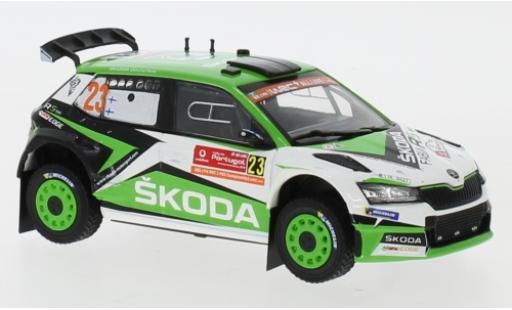Coche miniatura Skoda Fabia 1/43 IXO R5 EVO No.23 Rallye WM Rallye Portugal 2019 K.Rovanperä/J.Halttunen Skoda Fabia 1/43 IXO R5 EVO No.23 Rallye WM Rallye Portugal 2019 K.Rovanperä/J.Halttunen coche miniatura