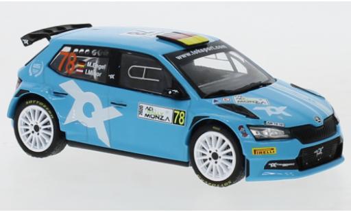Coche miniatura Skoda Fabia 1/43 IXO R5 Evo No.78 WRC Rallye Monza 2020 M.Engel/I.Minor Skoda Fabia 1/43 IXO R5 Evo No.78 WRC Rallye Monza 2020 M.Engel/I.Minor coche miniatura