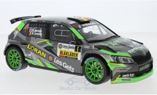 Coche miniatura Skoda Fabia 1/43 IXO R5 No.1 Rallye Condroz 2018 K.Meeke/R.Jamoul Skoda Fabia 1/43 IXO R5 No.1 Rallye Condroz 2018 K.Meeke/R.Jamoul coche miniatura