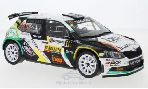 Coche miniatura Skoda Fabia 1/18 IXO R5 No.11 Yacco Rallye Condroz 2018 C. De Cecco/J.Humblet Skoda Fabia 1/18 IXO R5 No.11 Yacco Rallye Condroz 2018 C. De Cecco/J.Humblet coche miniatura