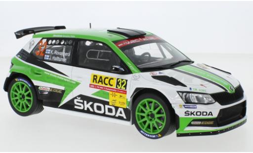 Coche miniatura Skoda Fabia 1/18 IXO R5 No.32 Rallye WM Rallye Catalunya 2018 K.Rovanperä/J.Halttunen Skoda Fabia 1/18 IXO R5 No.32 Rallye WM Rallye Catalunya 2018 K.Rovanperä/J.Halttunen coche miniatura