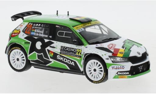 Coche miniatura Skoda Fabia 1/43 IXO Rally 2 EVO No.22 Rally Monte Carlo 2021 M.Bulacia Wilkinson/M.Der Ohannesian Skoda Fabia 1/43 IXO Rally 2 EVO No.22 Rally Monte Carlo 2021 M.Bulacia Wilkinson/M.Der Ohannesian coche miniatura