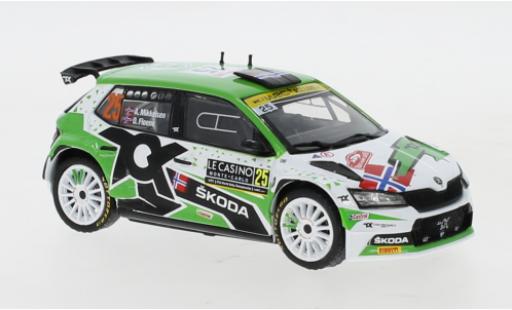 Coche miniatura Skoda Fabia 1/43 IXO Rally 2 EVO No.25 Rallye-Cross Rally Monte Carlo 2021 A.Mikkelsen/O.Floene Skoda Fabia 1/43 IXO Rally 2 EVO No.25 Rallye-Cross Rally Monte Carlo 2021 A.Mikkelsen/O.Floene coche miniatura