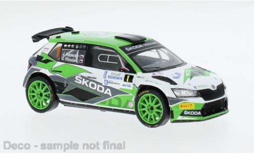 Skoda Fabia 1/43 IXO Rally2 EVO No.1 Rallye Bohemia 2021 1:43 coche miniatura