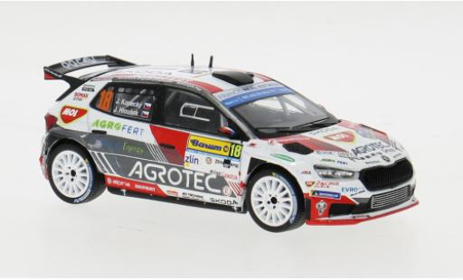 Skoda Fabia 1/43 IXO Rally2 No.18 Barum Rally 2023 1:43 coche miniatura