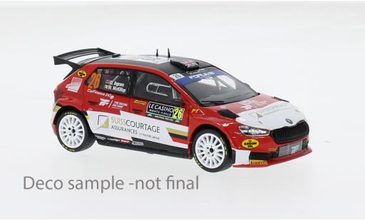 Skoda Fabia 1/43 IXO Rally2 No.26 WRC Rallye Monte Carlo 2024 1:43 coche miniatura