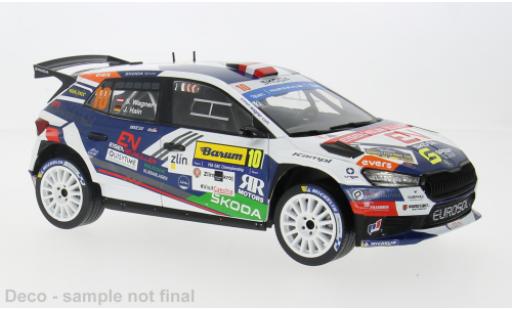 Coche miniatura Skoda Fabia 1/18 IXO Rally2 Rally WM Barum Rally 2024 #10 1:18 Skoda Fabia 1/18 IXO Rally2 Rally WM Barum Rally 2024 #10 1:18 coche miniatura