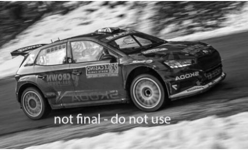 Skoda Fabia 1/43 IXO RS Rally2 WRC Rally Monte Carlo 2025 #23 1:43 coche miniatura