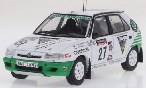 Coche miniatura Skoda Felicia 1/43 IXO Kit Car No.27 Trigard Team RAC Rally 1995 P.Sibera/P.Gross Skoda Felicia 1/43 IXO Kit Car No.27 Trigard Team RAC Rally 1995 P.Sibera/P.Gross coche miniatura