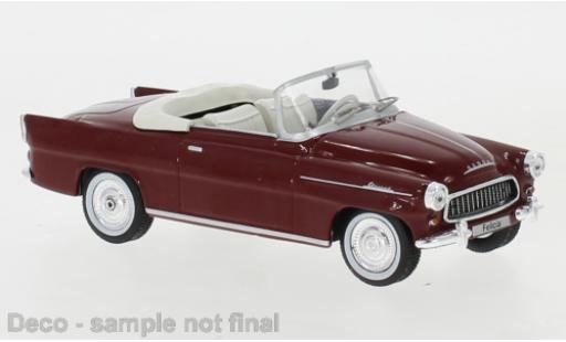 Skoda Felicia 1/43 IXO Roadster rojo 1959 coche miniatura