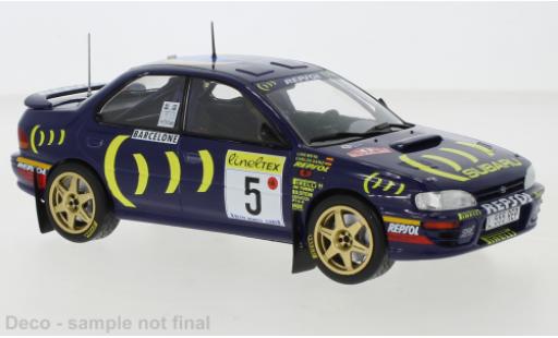 Coche miniatura Subaru Impreza 1/24 IXO 555 No.5 Rally Team Rallye Monte-Carlo 1995 C.Sainz/L.Moya Subaru Impreza 1/24 IXO 555 No.5 Rally Team Rallye Monte-Carlo 1995 C.Sainz/L.Moya coche miniatura