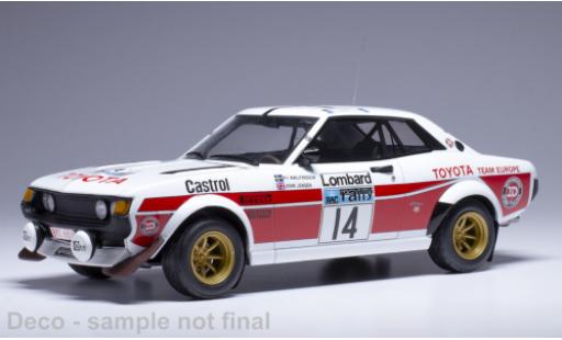 Coche miniatura Toyota Celica 1/18 IXO 2000 GT (RA21) No.14 RAC Rally 1977 1:18 Toyota Celica 1/18 IXO 2000 GT (RA21) No.14 RAC Rally 1977 1:18 coche miniatura