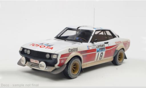 Coche miniatura Toyota Celica 1/18 IXO 2000 GT (RA21) No.18 RAC Rally 1977 1:18 Toyota Celica 1/18 IXO 2000 GT (RA21) No.18 RAC Rally 1977 1:18 coche miniatura