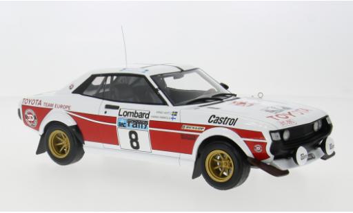 Coche miniatura Toyota Celica 1/18 IXO 2000 GT (RA21) No.8 RAC Rally 1977 1:18 Toyota Celica 1/18 IXO 2000 GT (RA21) No.8 RAC Rally 1977 1:18 coche miniatura