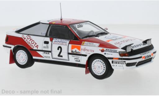 Coche miniatura Toyota Celica 1/24 IXO GT-Four No.2 Rallye Acropolis 1990 C.Sainz/L.Moya Toyota Celica 1/24 IXO GT-Four No.2 Rallye Acropolis 1990 C.Sainz/L.Moya coche miniatura