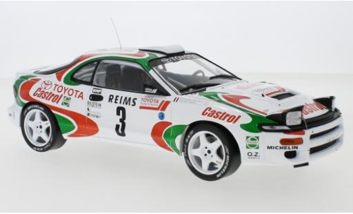 Coche miniatura Toyota Celica 1/18 IXO Turbo 4WD (ST185) No.3 Castrol Rallye WM Rallye Monte Carlo 1993 D.Auriol/B.Occelli Toyota Celica 1/18 IXO Turbo 4WD (ST185) No.3 Castrol Rallye WM Rallye Monte Carlo 1993 D.Auriol/B.Occelli coche miniatura
