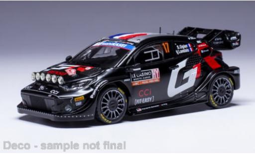 Toyota Yaris 1/43 IXO GR Rally1 Hybrid No.17 Rallye WM Rallye Monte Carlo 2024 1:43 coche miniatura