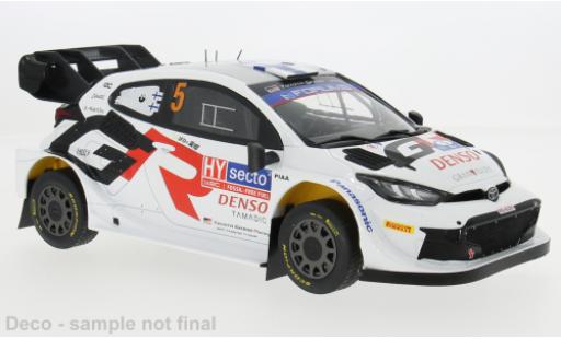 Coche miniatura Toyota Yaris 1/18 IXO GR Rally1 Hybrid Rally WM Rally Finland 2024 #5 1:18 Toyota Yaris 1/18 IXO GR Rally1 Hybrid Rally WM Rally Finland 2024 #5 1:18 coche miniatura