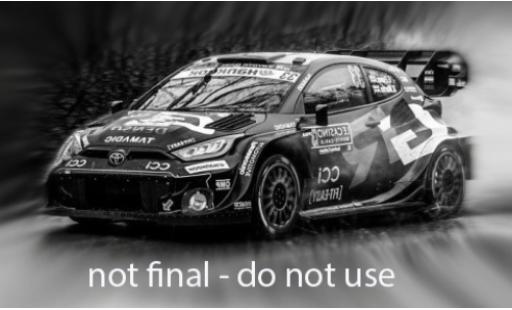 Coche miniatura Toyota Yaris 1/43 IXO GR Rally1 WRC Rally Monte Carlo 2025 #33 1:43 Toyota Yaris 1/43 IXO GR Rally1 WRC Rally Monte Carlo 2025 #33 1:43 coche miniatura