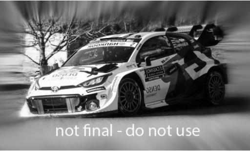 Coche miniatura Toyota Yaris 1/43 IXO GR Rally1 WRC Rally Monte Carlo 2025 #5 1:43 Toyota Yaris 1/43 IXO GR Rally1 WRC Rally Monte Carlo 2025 #5 1:43 coche miniatura