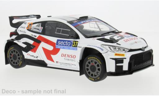 Coche miniatura Toyota Yaris 1/18 IXO GR Rally2 Rally WM Rally Finland 2024 #37 1:18 Toyota Yaris 1/18 IXO GR Rally2 Rally WM Rally Finland 2024 #37 1:18 coche miniatura