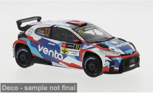 Coche miniatura Toyota Yaris 1/43 IXO GR Rally2 Rally WM Rally Ypres 2024 #11 1:43 Toyota Yaris 1/43 IXO GR Rally2 Rally WM Rally Ypres 2024 #11 1:43 coche miniatura