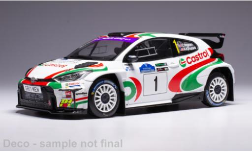 Coche miniatura Toyota Yaris 1/18 IXO GR Rally2 Rally WM Voyonic Grampian Forest Rally 2024 #1 1:18 Toyota Yaris 1/18 IXO GR Rally2 Rally WM Voyonic Grampian Forest Rally 2024 #1 1:18 coche miniatura