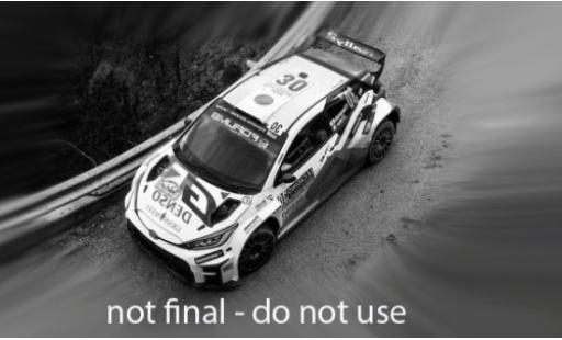 Coche miniatura Toyota Yaris 1/43 IXO GR Rally2 WRC Rally Monte Carlo 2025 #30 1:43 Toyota Yaris 1/43 IXO GR Rally2 WRC Rally Monte Carlo 2025 #30 1:43 coche miniatura