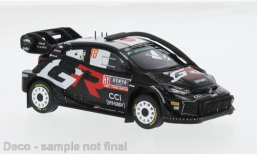 Coche miniatura Toyota Yaris 1/43 IXO Rally 1 No.18 WRC Safari Rallye Kenia 2024 1:43 Toyota Yaris 1/43 IXO Rally 1 No.18 WRC Safari Rallye Kenia 2024 1:43 coche miniatura
