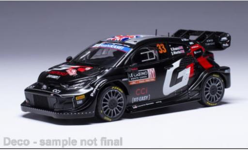 Toyota Yaris 1/43 IXO Rally 1 No.33 WRC Rallye Monte Carlo 2024 1:43 coche miniatura