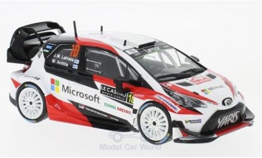 Coche miniatura Toyota Yaris 1/43 IXO WRC No.10 Microsoft Rallye WM Rallye Monte Carlo 2017 J.M.Latvalla/M.Anttila Toyota Yaris 1/43 IXO WRC No.10 Microsoft Rallye WM Rallye Monte Carlo 2017 J.M.Latvalla/M.Anttila coche miniatura