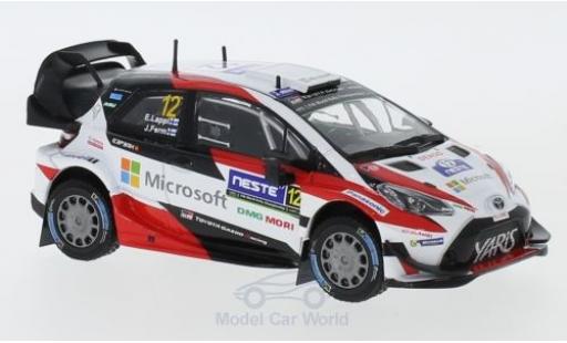 Toyota Yaris 1/43 IXO WRC No.12 GAZOO Racing WRC Rallye WM Rallye Finnland 2017 E.Lappi/J.Ferm coche miniatura