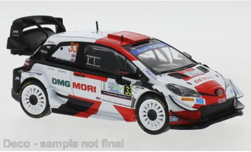 Toyota Yaris 1/43 IXO WRC No.33 Gazoo Racing WRC Rally Monza 2021 E.Evans/S.Martin coche miniatura