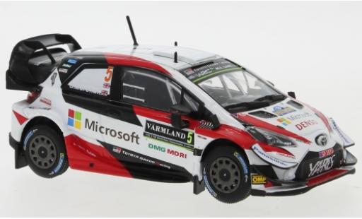 Coche miniatura Toyota Yaris 1/43 IXO WRC No.5 Gazoo Racing Microsoft WRC Rally Schweden 2019 K.Meeke/S.Marshall Toyota Yaris 1/43 IXO WRC No.5 Gazoo Racing Microsoft WRC Rally Schweden 2019 K.Meeke/S.Marshall coche miniatura
