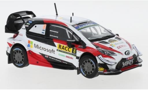 Toyota Yaris 1/43 IXO WRC No.8 Microsoft Rallye WM Rally Catalunya 2019 O.Tänak/M.Järveoja coche miniatura